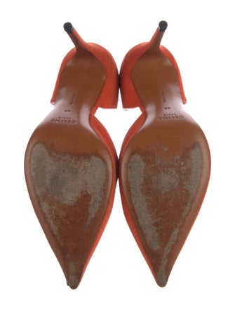 Celine Suede D'Orsay Pumps