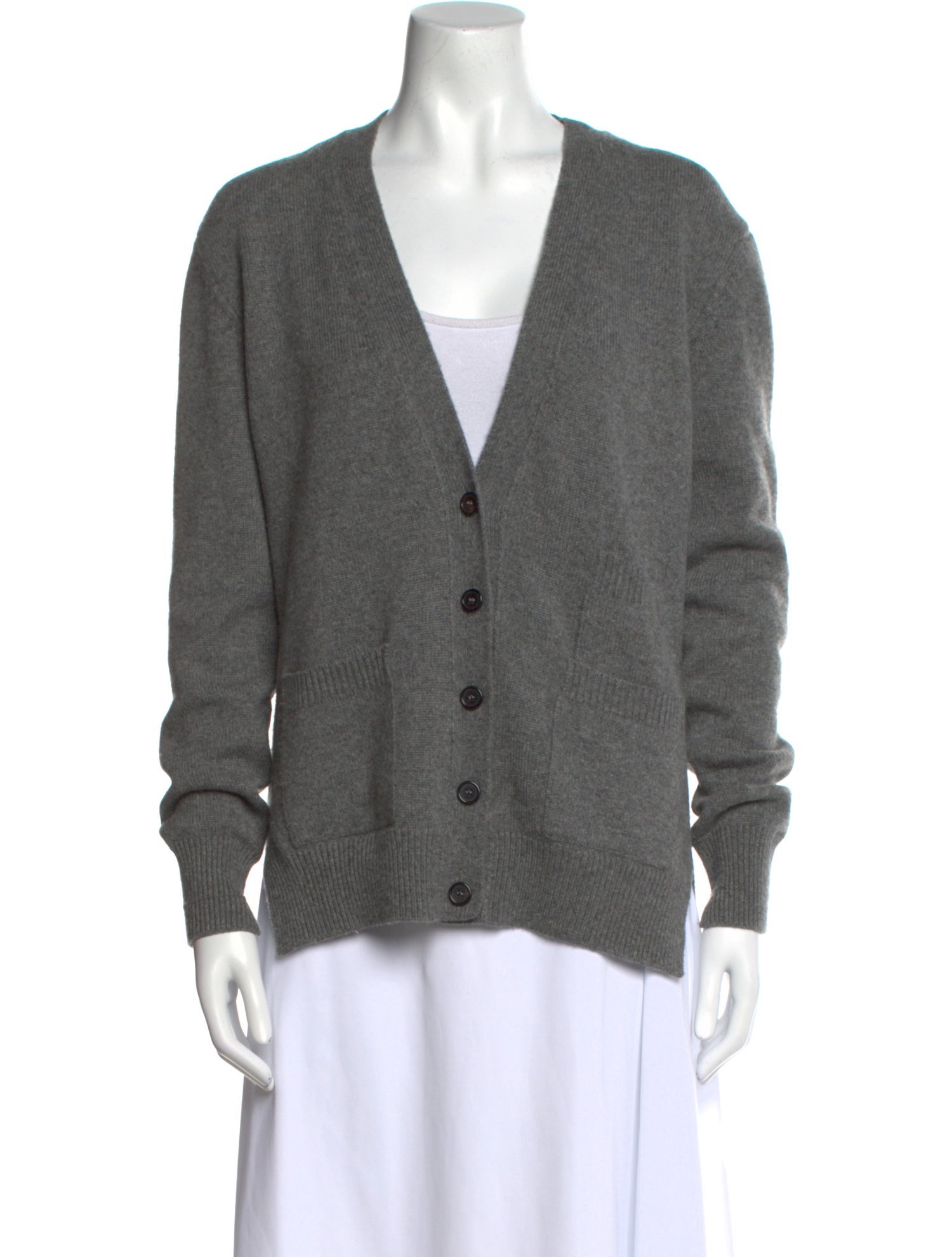 Celine Cashmere V-Neck Sweater