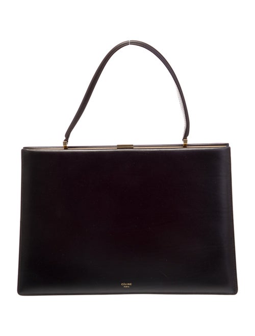 Celine Leather Clasp Medium