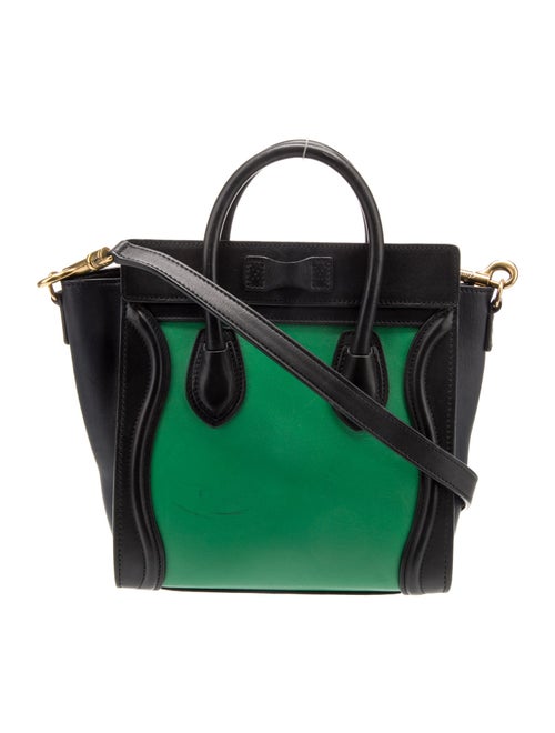 Celine Leather Luggage Nano