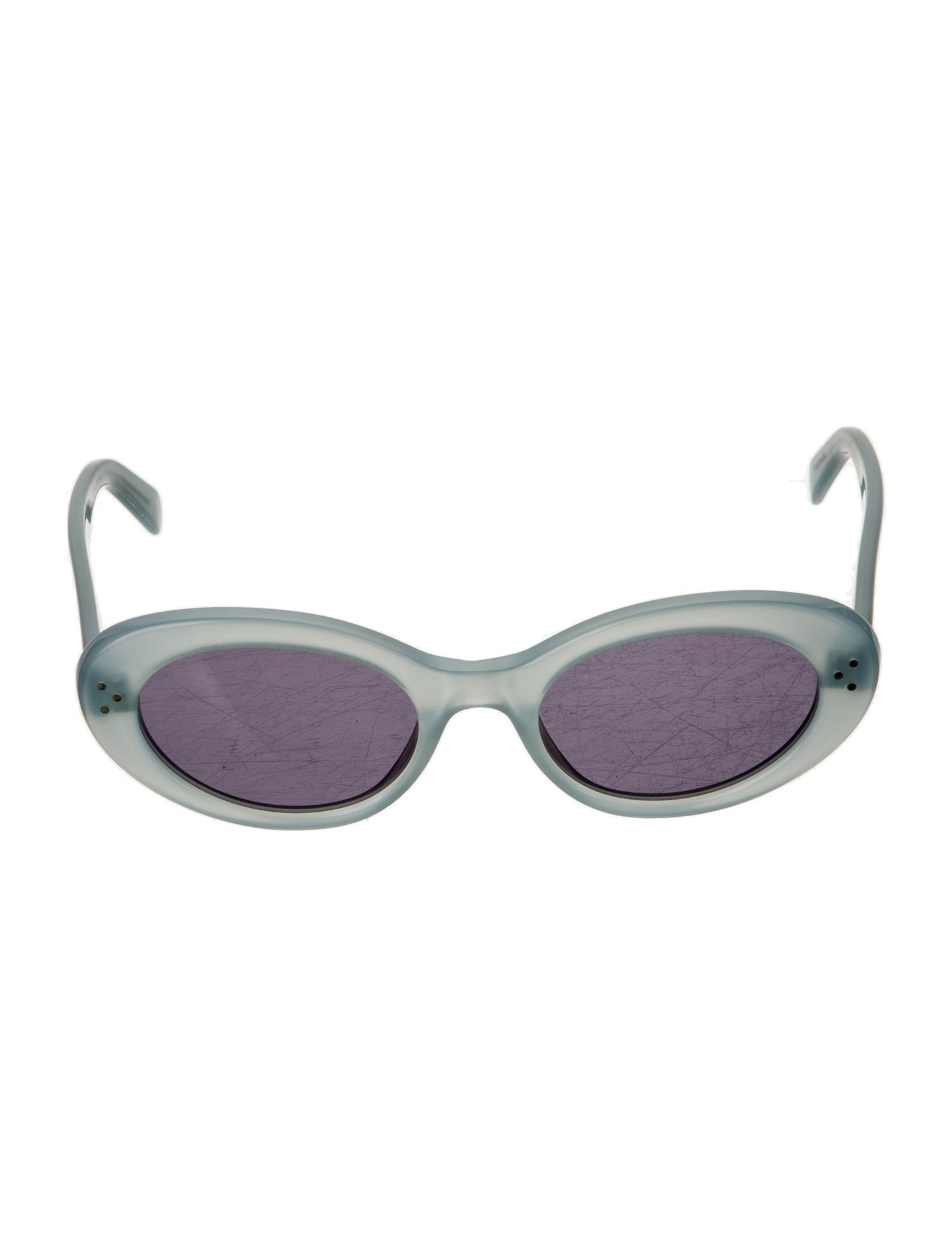 Celine Round Tinted Sunglasses