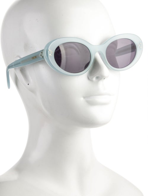 Celine Round Tinted Sunglasses