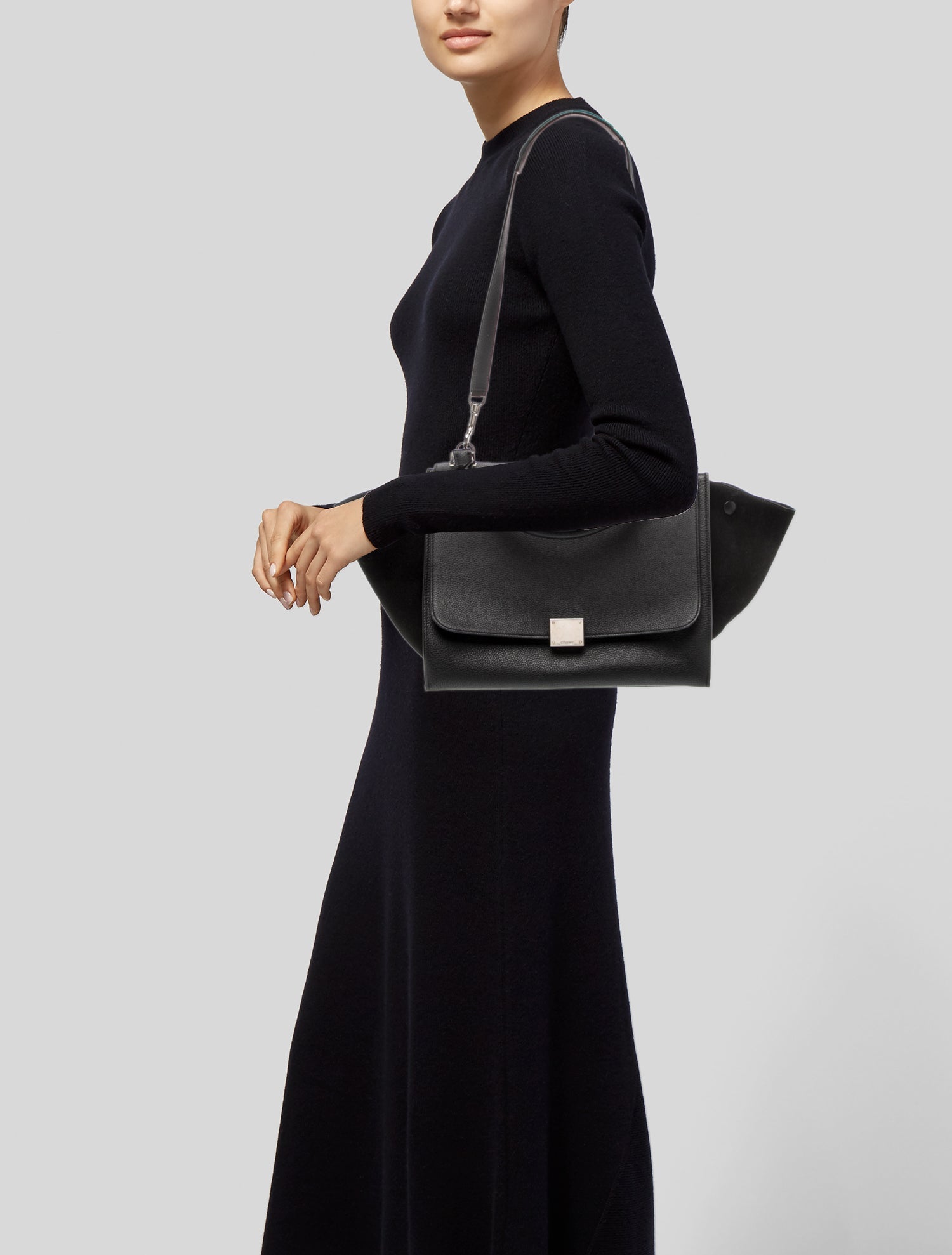 Celine Leather Trapeze Medium