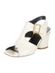 Celine Leather Slingback Sandals