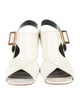 Celine Leather Slingback Sandals