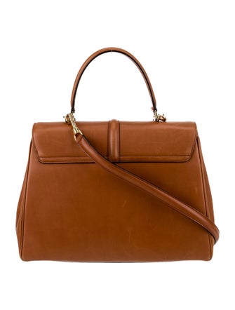 Celine Leather Shoulder Bag