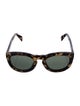 Celine Wayfarer Mirrored Sunglasses