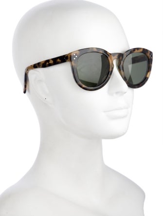 Celine Wayfarer Mirrored Sunglasses