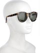 Celine Wayfarer Mirrored Sunglasses