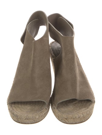 Celine Suede Espadrilles