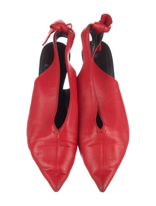 Celine Leather Slingback Pumps