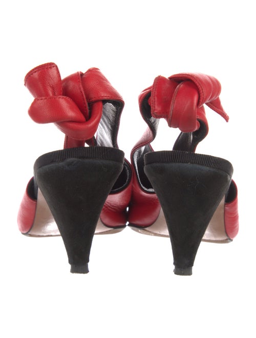 Celine Leather Slingback Pumps