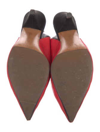Celine Leather Slingback Pumps