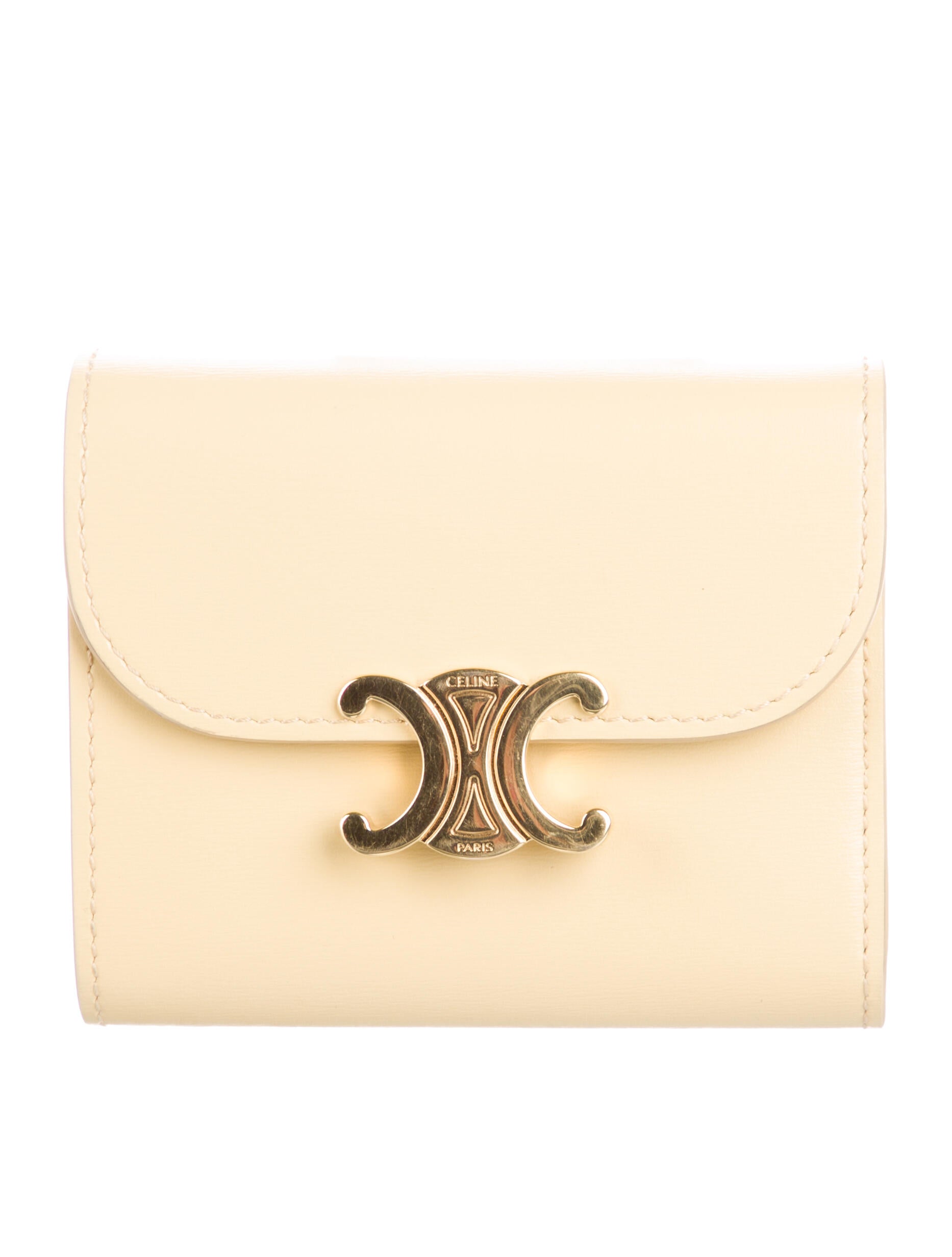 Celine 2023 Triomphe Compact Wallet