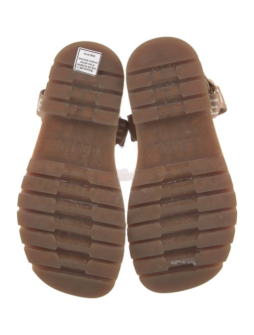 Celine Printed Gladiator Sandals