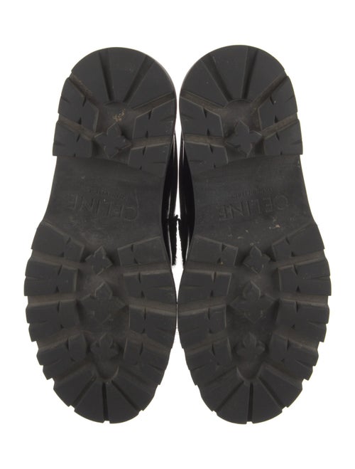 Celine Leather Chain-Link Accents Pumps