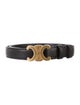 Celine Skinny Leather Belt