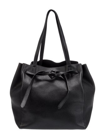 Celine Leather Cabas Phantom w/Belt Small