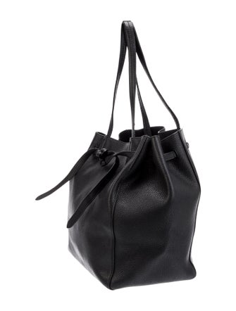 Celine Leather Cabas Phantom w/Belt Small