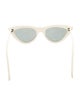 Celine Cat-Eye Mirrored Sunglasses