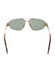 Celine Triomphe Aviator Sunglasses