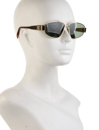 Celine Triomphe Aviator Sunglasses