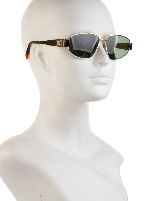 Celine Triomphe Aviator Sunglasses