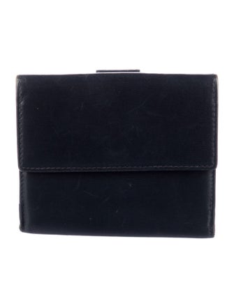 Celine Leather Compact Wallet
