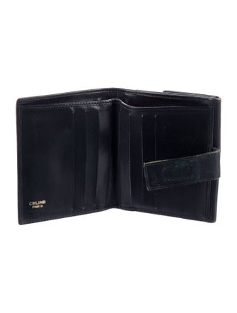 Celine Leather Compact Wallet