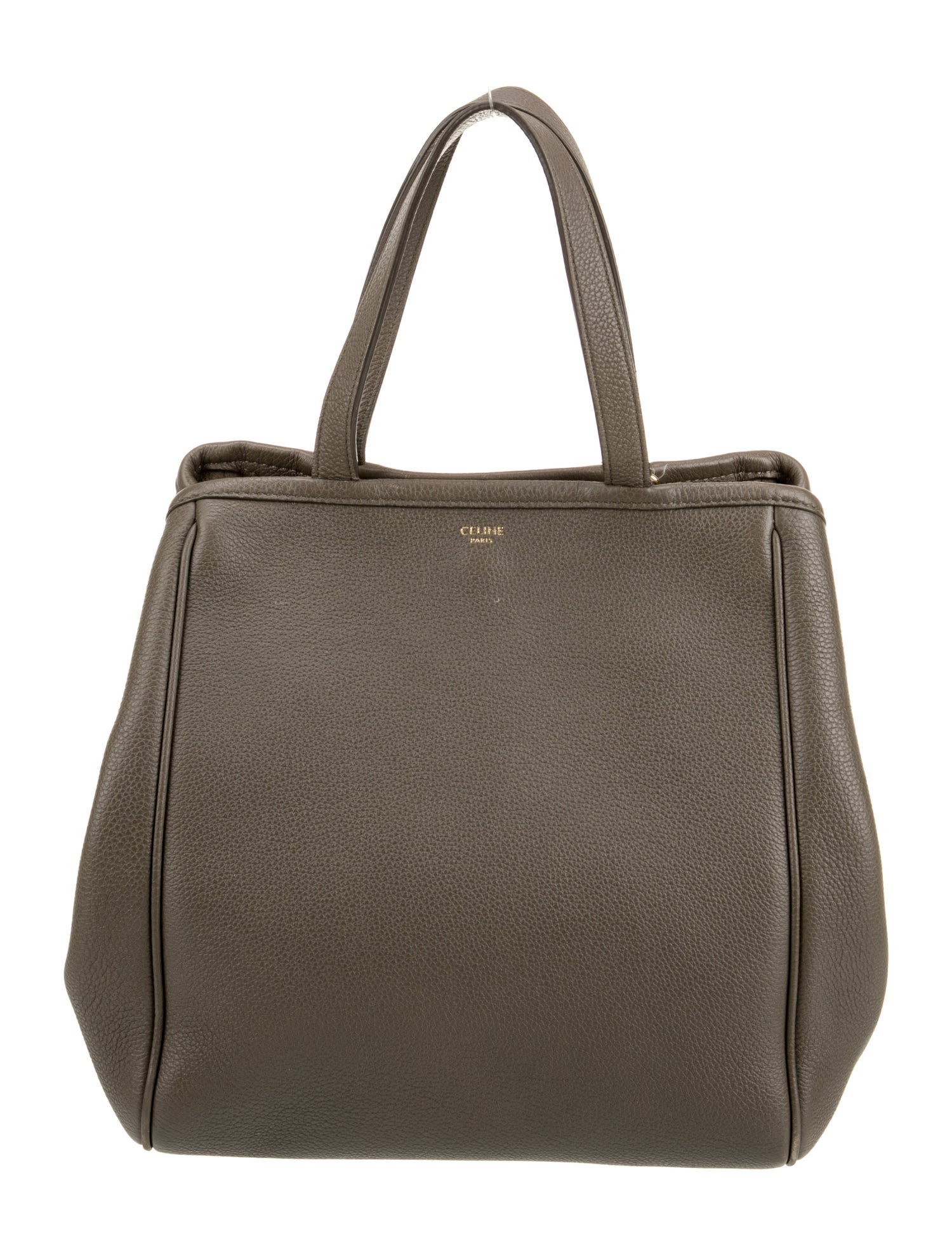 Celine Leather Cabas Small