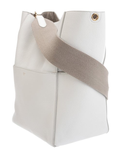 Celine Leather Seau Sangle Medium