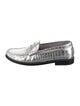 Celine Embossed Leather Loafers