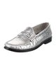 Celine Embossed Leather Loafers