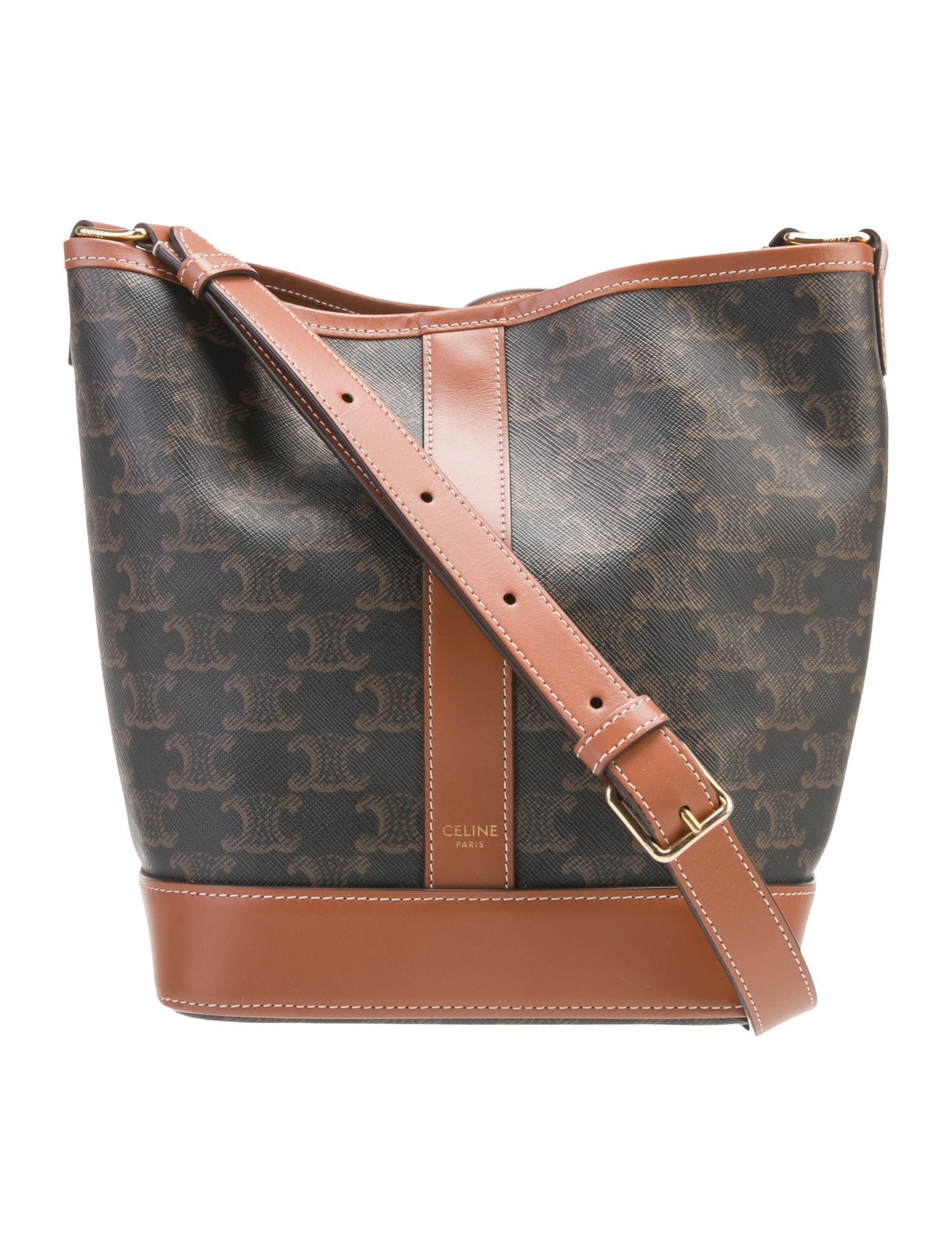 Celine Triomphe Bucket Bag Small 2022