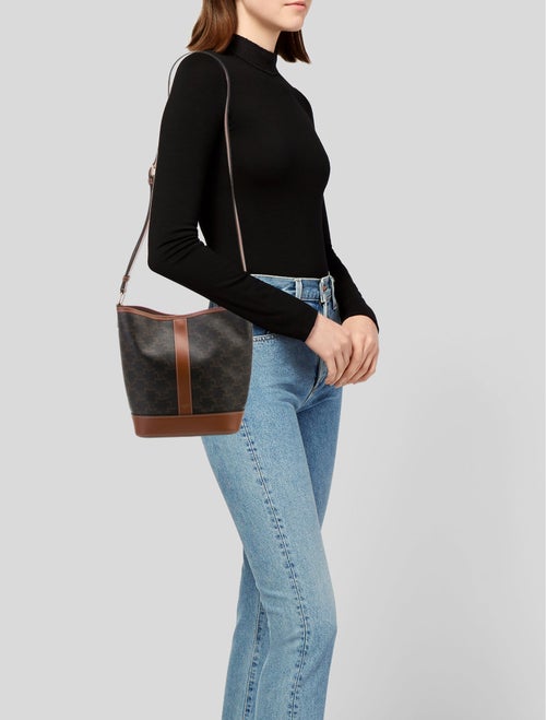 Celine Triomphe Bucket Bag Small 2022