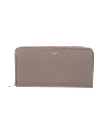 Celine Leather Continental Wallet
