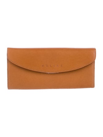 Celine 1997 Leather Wallet