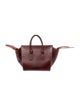 Celine Leather Tie Tote Small