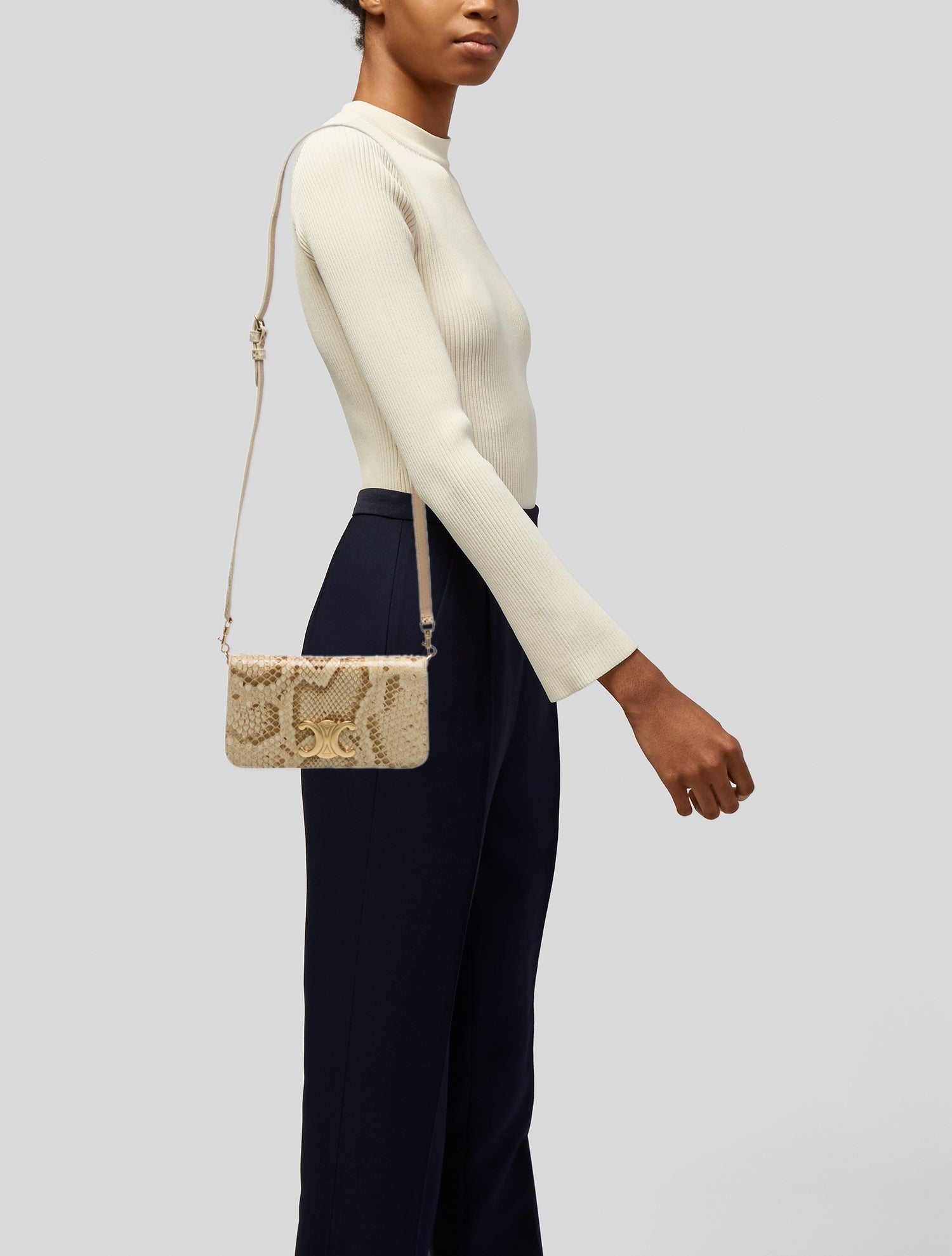 Celine Python Multipochette