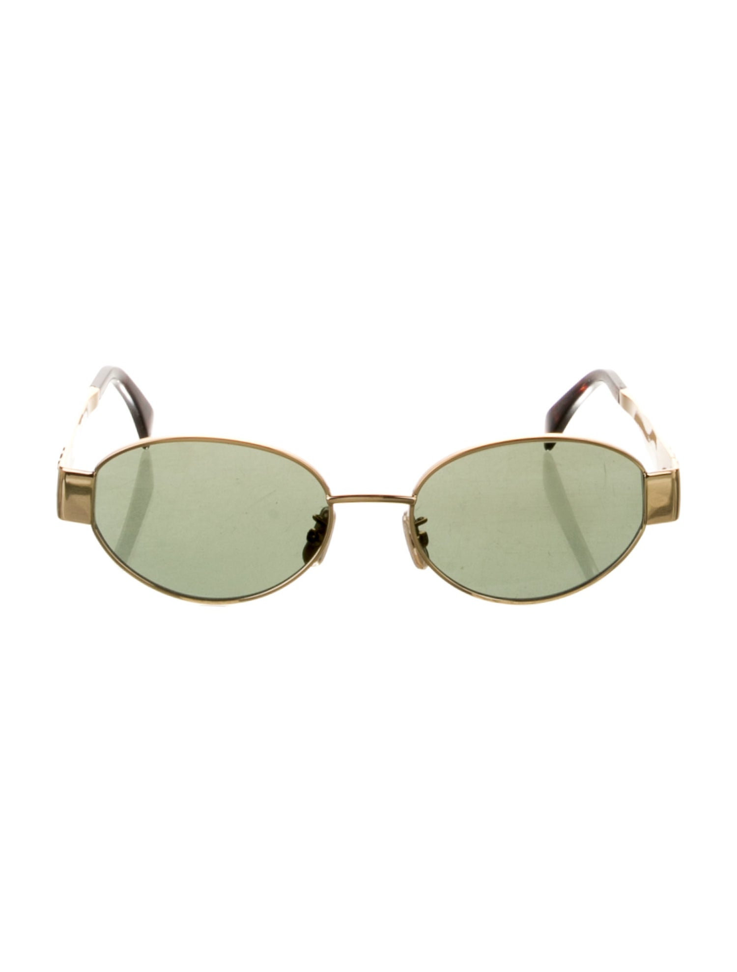 Celine Round Tinted Sunglasses