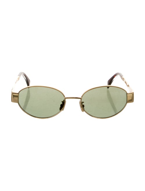 Celine Round Tinted Sunglasses