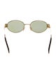 Celine Round Tinted Sunglasses