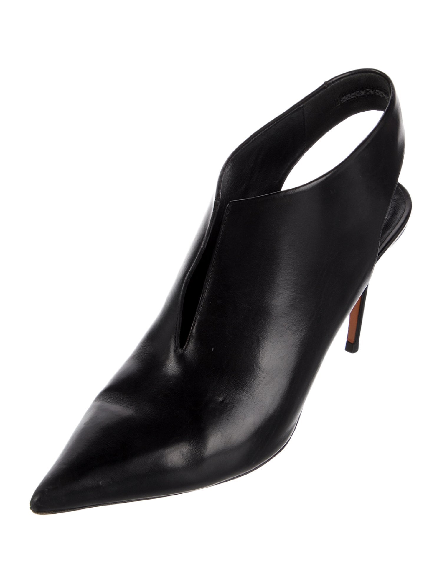 Celine Leather Slingback Pumps