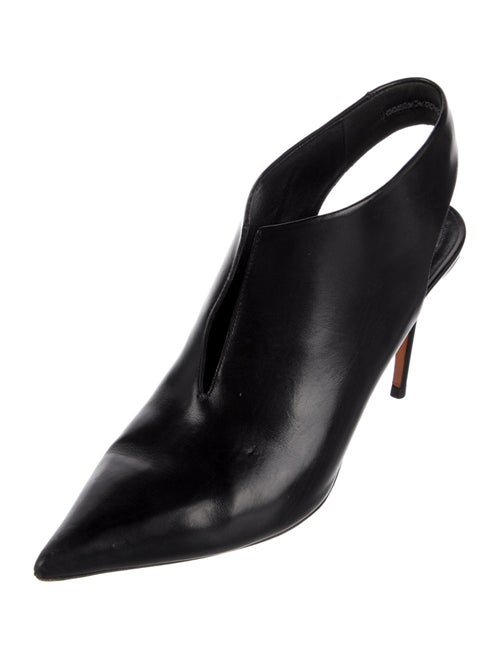 Celine Leather Slingback Pumps