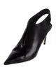 Celine Leather Slingback Pumps
