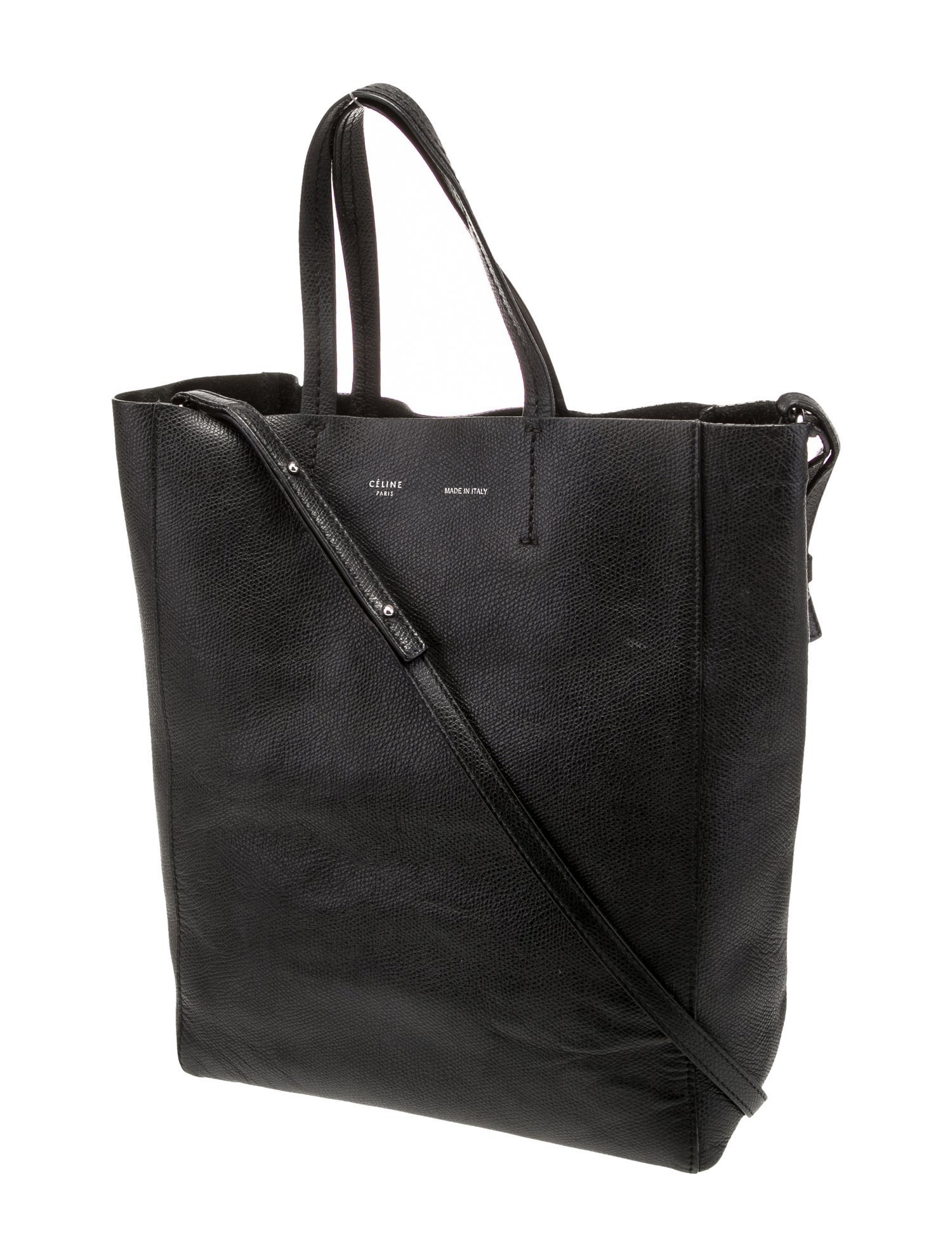 Celine Leather Top Handle Bag