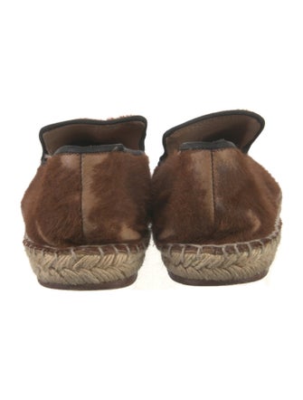 Celine Ponyhair Espadrilles