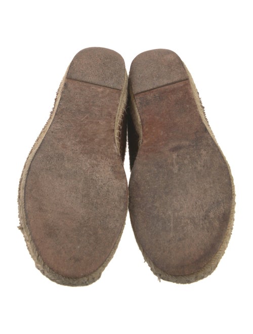 Celine Ponyhair Espadrilles