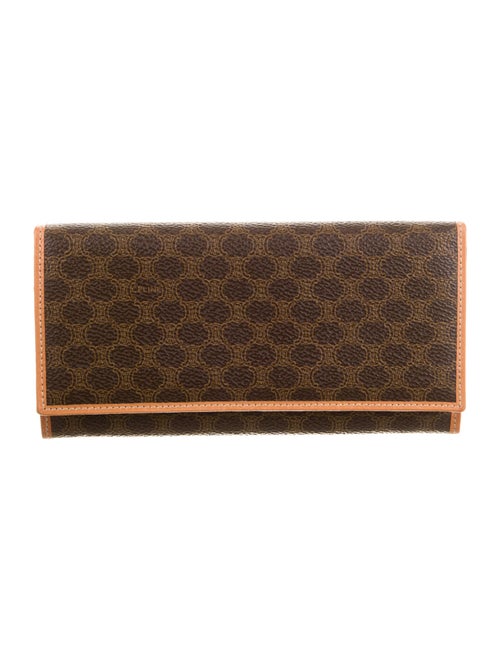 Celine Printed Continental Wallet
