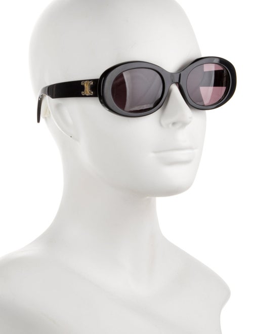 Celine Round Tinted Sunglasses